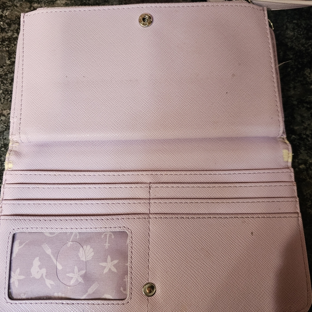 Loungefly cute The Little Mermaid ombre Dinglehopper purse. - Picture 7 of 9
